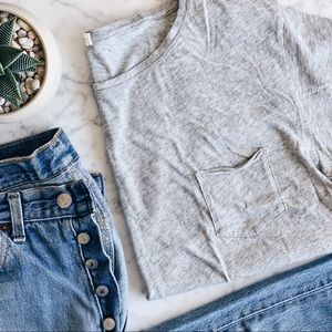 ⚡️Rag & Bone Heather Tee, Medium
